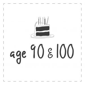 Age 90 & 100