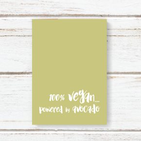 SALE! 100% vegan - avocado