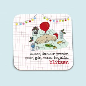 Xmas Coaster - Blitzen