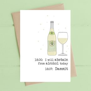 Abstain from alcohol