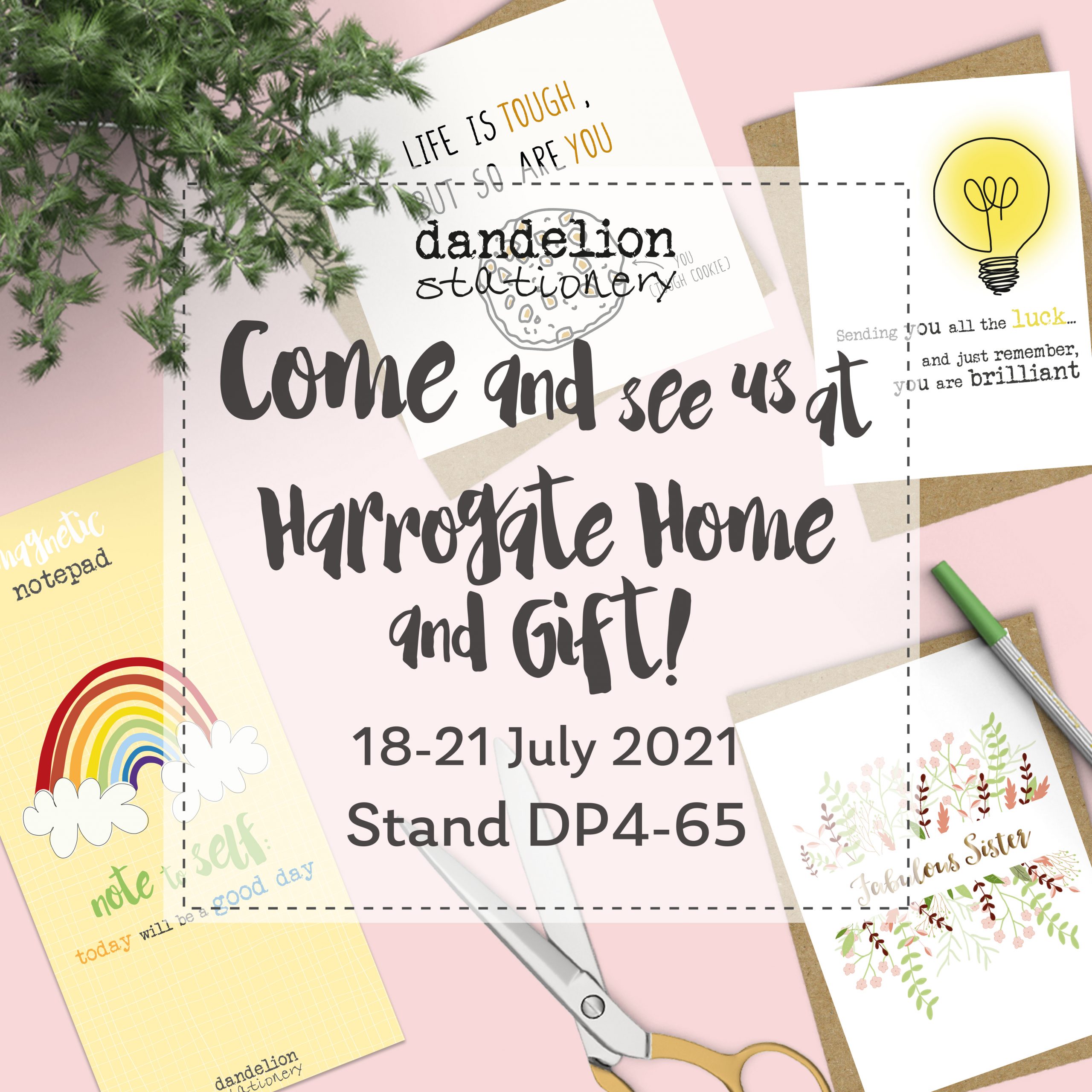 Harrogate Home & Gift Dandelion Stationery