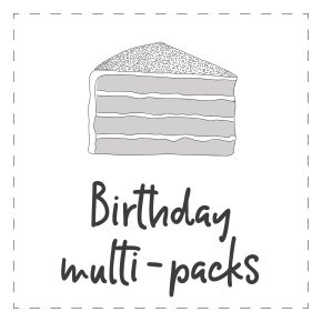 Birthday Multi-packs