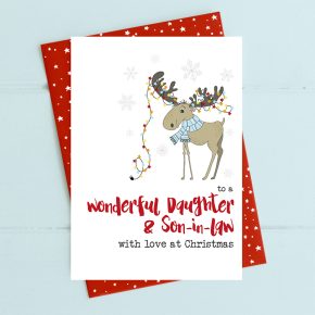 To an amazing Daughter and Son-in-Law, with love at Christmas
