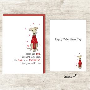 Valentine's Dog / Inside - Happy Valentine's Day