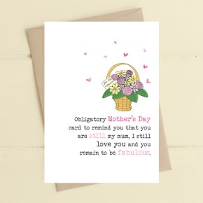 Obligatory Mother's Day card