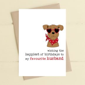 Wishing the happiest of birthdays to my favourite husband