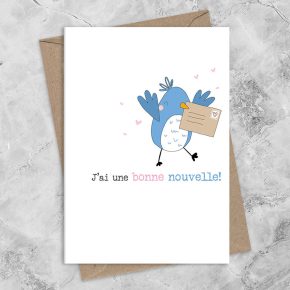 J'ai une bonne nouvelle !