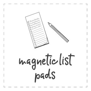 Magnetic List Pads