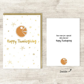 HAPPY THANKSGIVING / Save room for a special wish from me! Happy Thanksgiving