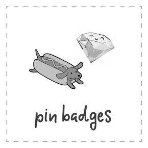 NEW! Pin badges