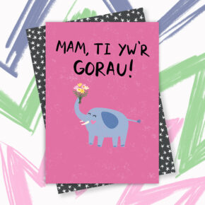 Mam, ti yw’r gorau! - mum, you’re the best!