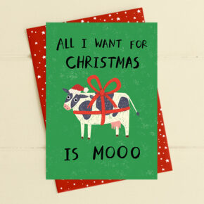 All I want for christmas is mooo