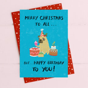 Merry Christmas to you all but hapy birthday to you!