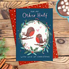 Other Half - love at Christmas - Robins