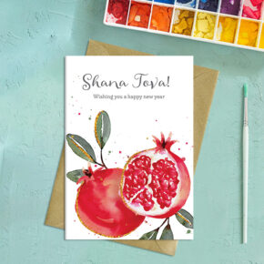 L'shana Tova - Pomegranate