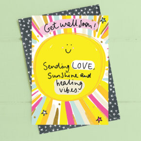 Get well soon - sending healing vibes