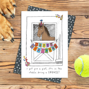 Bring a shovel - Happy birthday