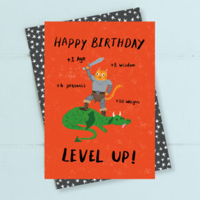 Happy birthday! Level up