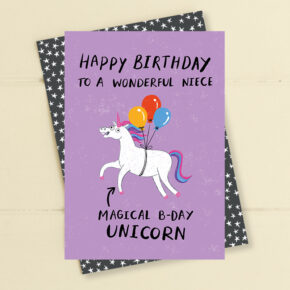 Unicorn Birthday Niece