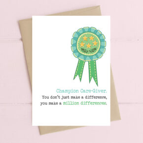 Champion care-giver.