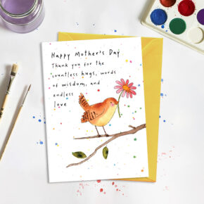 Mother's day, thank you - Bird