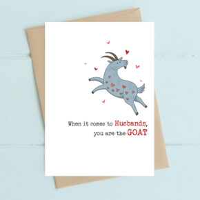 Husband - you are the GOAT